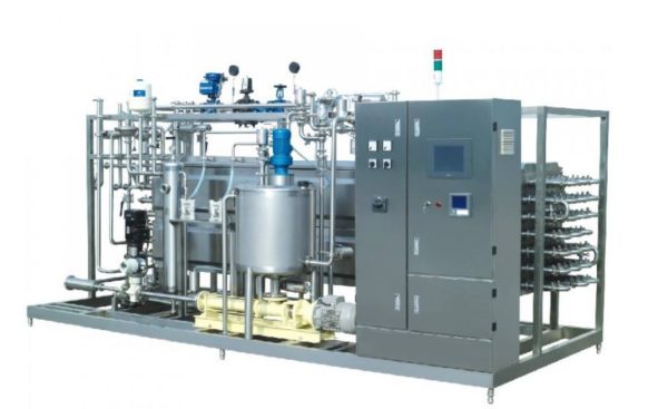 Máquina tubular de esterilização de ultra-alta temperatura