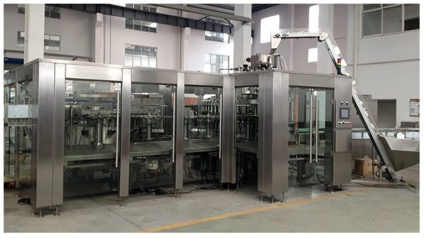 Máquina de envase de bebidas de chá PET