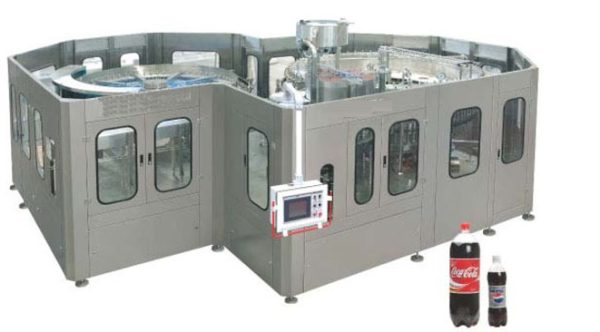 Máquina de envase de bebidas carbonatadas PET