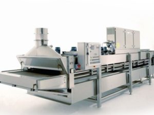 Máquina de congelamento rápido de nitrogênio líquido tipo túnel