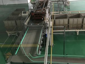 Unidade automática de cesto de carga e gaiola de descarga DP600A