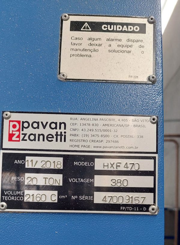 Injetora de Plástico Pavan Zanetti - Imagem 2